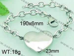 Stainless Steel Bracelet(women)  - KB61506-Z