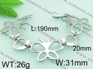 Stainless Steel Bracelet(women) - KB62658-Z