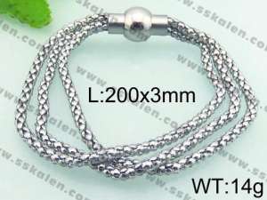 Stainless Steel Bracelet(women) - KB68333-Z