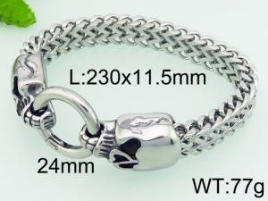 Stainless Steel Bracelet(Men) - KB74927-BD