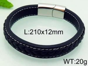 Leather Bracelet - KB78976-QM