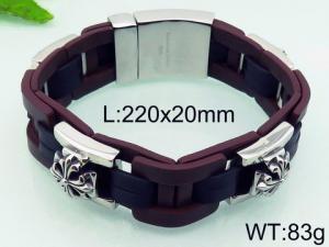 Leather Bracelet - KB79340-BD