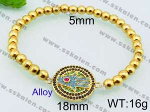 Alloy & Iron Bracelet - KB80382-XS