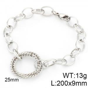 Stainless Steel Bracelet(women) - KB84625-K