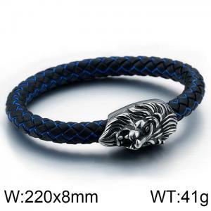 Leather Bracelet - KB84638-BD