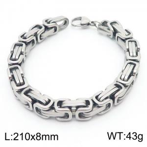 Stainless Steel Bracelet(Men) - KB91946-Z