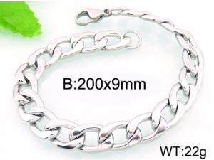 Stainless Steel Bracelet(Men) - KB92199-Z