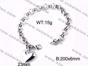 Stainless Steel Bracelet(women) - KB93948-Z