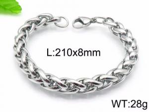 Stainless Steel Bracelet(Men) - KB94358-K