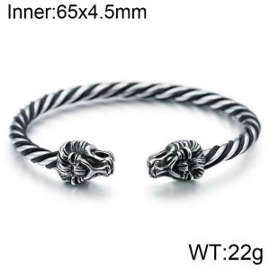 Stainless Steel Bangle - KB96852-BD