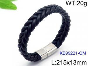 Leather Bracelet - KB99221-QM