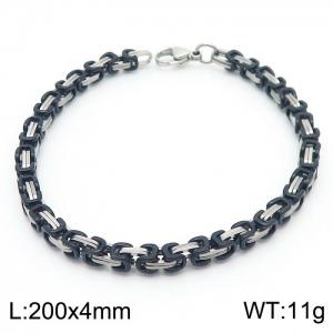 Stainless Steel Black-plating Bracelet - KB99956-Z