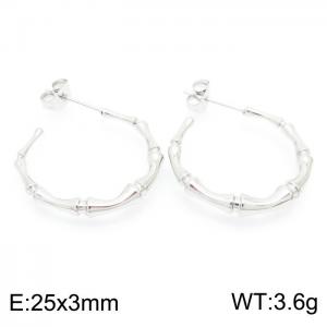 Stainless Steel Earring - KE102532-KFC