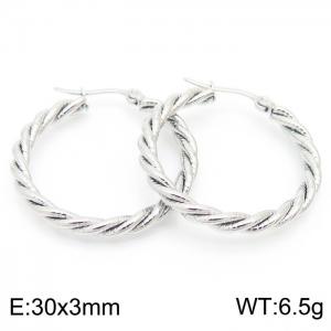 Stainless Steel Earring - KE102623-KFC