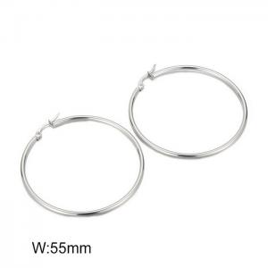 Stainless Steel Earring - KE102861-WGJM