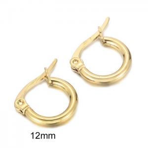 SS Gold-Plating Earring - KE102876-WGJM