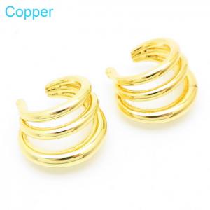 Copper Earring - KE104344-TJG