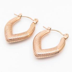 SS Rose Gold-Plating Earring - KE108353-LM