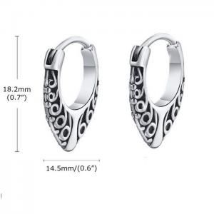 Stainless Steel Earring - KE112128-WGSF