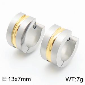 SS Gold-Plating Earring - KE112936-GC