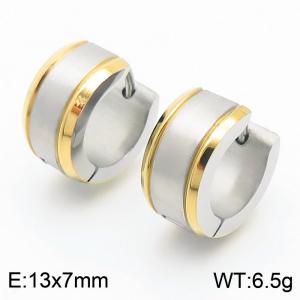 SS Gold-Plating Earring - KE112940-GC