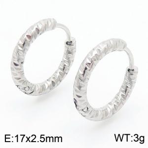 Stainless Steel Earring - KE112953-TLS