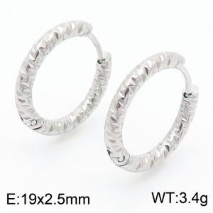 Stainless Steel Earring - KE112954-TLS