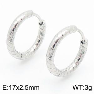 Stainless Steel Earring - KE112958-TLS