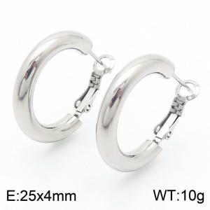 Stainless Steel Earring - KE112970-TLS