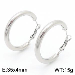 Stainless Steel Earring - KE112971-TLS