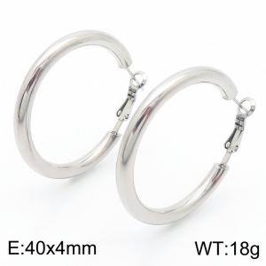 Stainless Steel Earring - KE112972-TLS