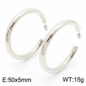 Stainless Steel Earring - KE112974-TLS