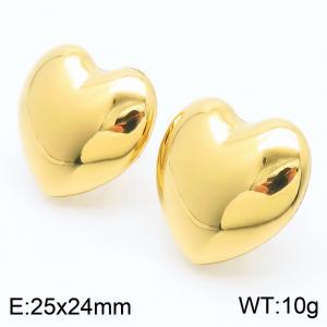 SS Gold-Plating Earring - KE113153-KFC