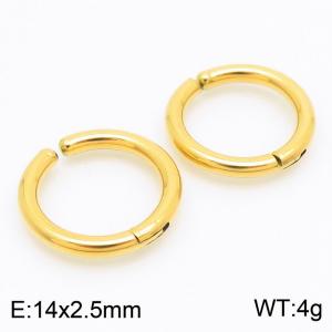 SS Gold-Plating Earring - KE113222-ZZ