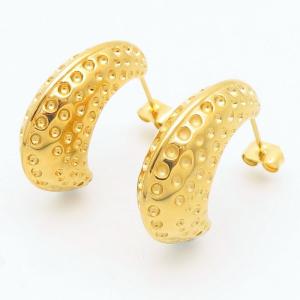 SS Gold-Plating Earring - KE113493-YX