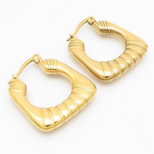 SS Gold-Plating Earring - KE113556-YX