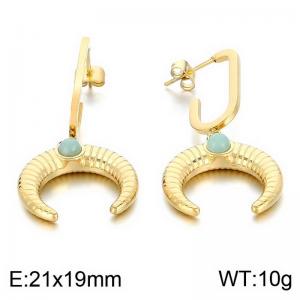 SS Gold-Plating Earring - KE113621-HM