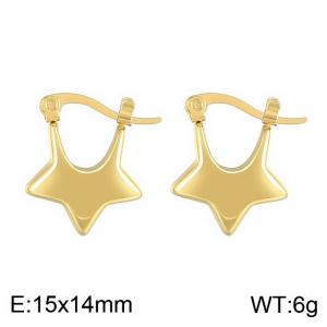 SS Gold-Plating Earring - KE113622-HM