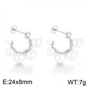 Stainless Steel Earring - KE113626-HM