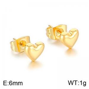 SS Gold-Plating Earring - KE113656-NJ
