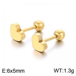 SS Gold-Plating Earring - KE113687-TLS