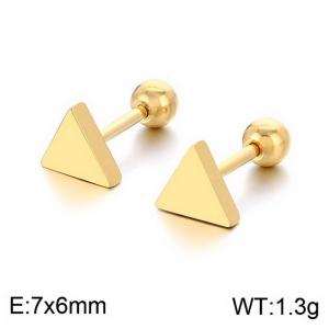 SS Gold-Plating Earring - KE113691-TLS