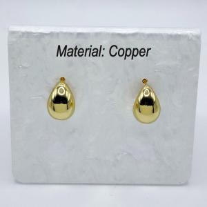 Copper Earring - KE113741-TJG
