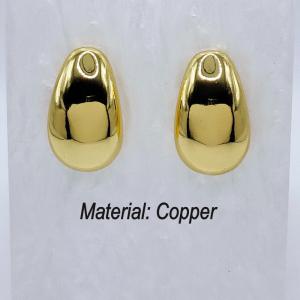 Copper Earring - KE113742-TJG