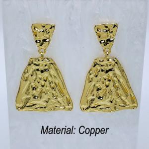 Copper Earring - KE113744-TJG
