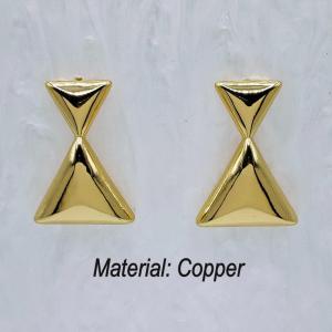 Copper Earring - KE113749-TJG