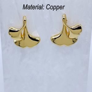 Copper Earring - KE113755-TJG