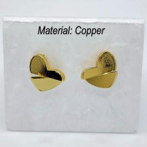 Copper Earring - KE113760-TJG