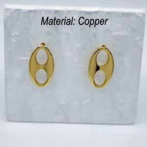 Copper Earring - KE113764-TJG