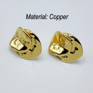 Copper Earring - KE113765-TJG